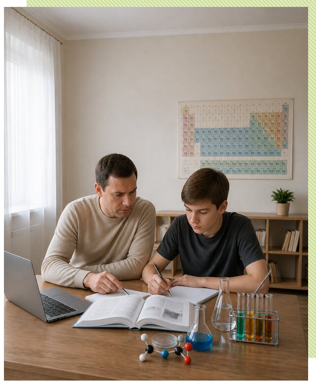 Репетитор по химии 8 класс в Анапе по цене от 1246 р. | Репетитор-Нпа